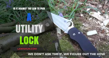 Is Picking Utility Locks Legal? Understanding the Law and Consequences