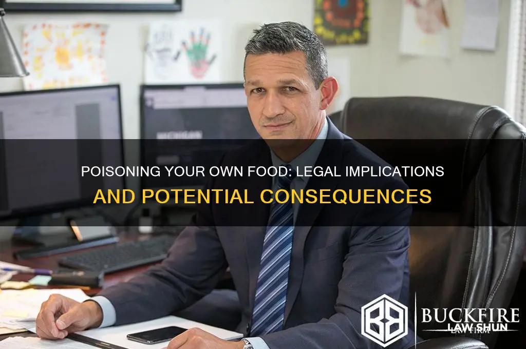 is it against the law to poison your own food