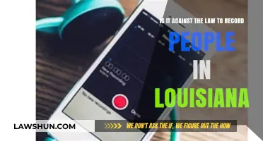 Recording Laws in Louisiana: What's Legal and What's Not?