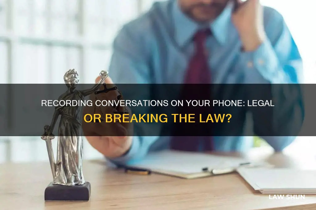 is it against the law to record someone by phone
