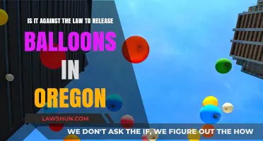 Is Releasing Balloons in Oregon Legal? Understanding the Law