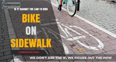 Is Riding a Bike on the Sidewalk Illegal? Legal Insights