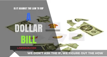 Is Ripping a Dollar Bill Illegal? Understanding U.S. Currency Laws