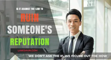 Is Ruining Someone's Reputation Illegal? Understanding Defamation Laws