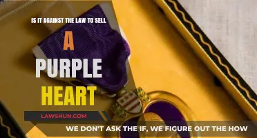 Is Selling a Purple Heart Medal Legal? Exploring the Law