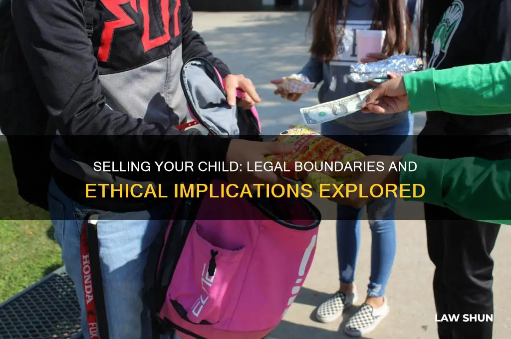 is it against the law to sell your child