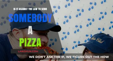 Is Sending an Unsolicited Pizza to Someone Actually Illegal?