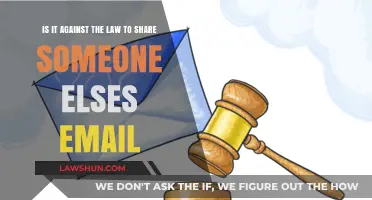Sharing Someone Else's Email: Legal or Unlawful Practice?