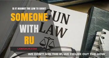 Is Shooting Someone with a RU Gun Legally Justified or Criminal?