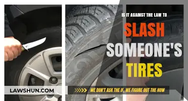 Is Slashing Tires Illegal? Understanding the Legal Consequences
