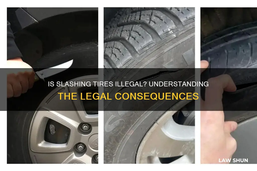is it against the law to slash someone