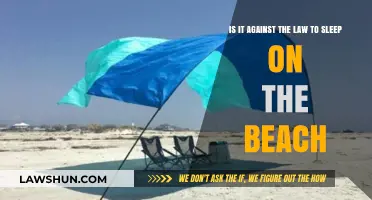 Is Sleeping on the Beach Legal? Understanding Coastal Regulations and Restrictions