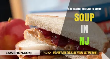 Is Slurping Soup Illegal in New Jersey? The Surprising Truth