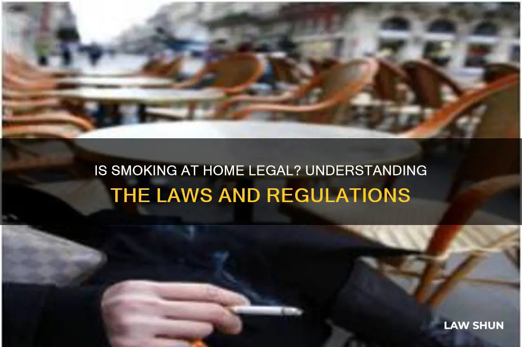 is it against the law to smoke in your homes