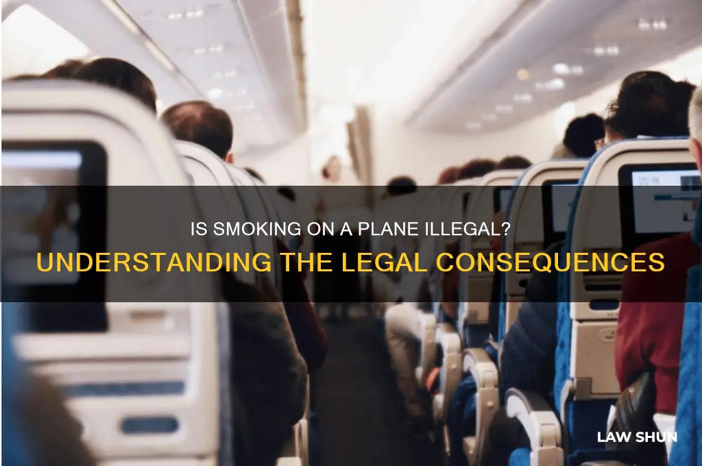 is it against the law to smoke on a plane