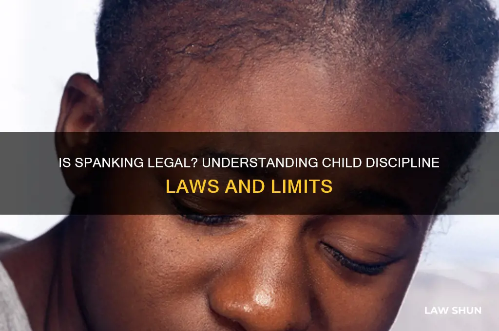 is it against the law to spank your child