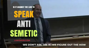 Is Speaking Anti-Semitic Language Illegal? Legal Boundaries Explained
