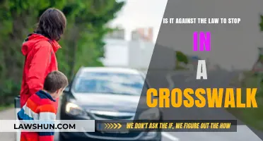 Is Stopping in a Crosswalk Illegal? Understanding Traffic Laws