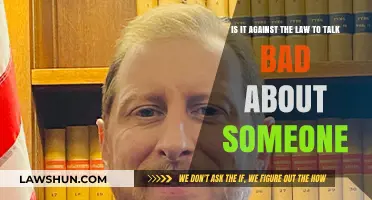 Is It Illegal to Speak Ill of Others? Legal Insights