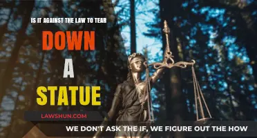 Is Tearing Down Statues Illegal? Legal Implications Explained