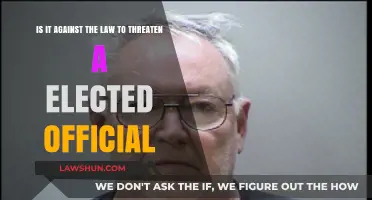Threatening Elected Officials: Legal Consequences and Free Speech Limits