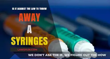 Is Discarding Syringes Illegal? Understanding Safe Disposal Laws