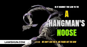Is Tying a Hangman's Noose Illegal? Legal Insights Explained