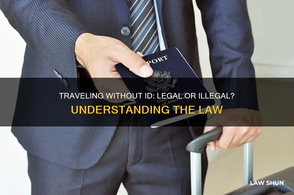 is it against the law to travel without an id