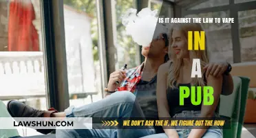 Is Vaping in Pubs Legal? Understanding UK Public Vaping Laws