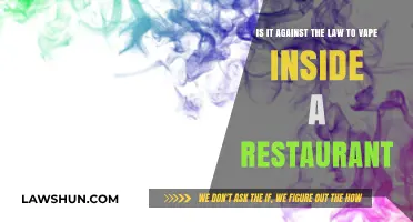 Is Vaping Indoors Legal? Restaurant Rules and Regulations Explained