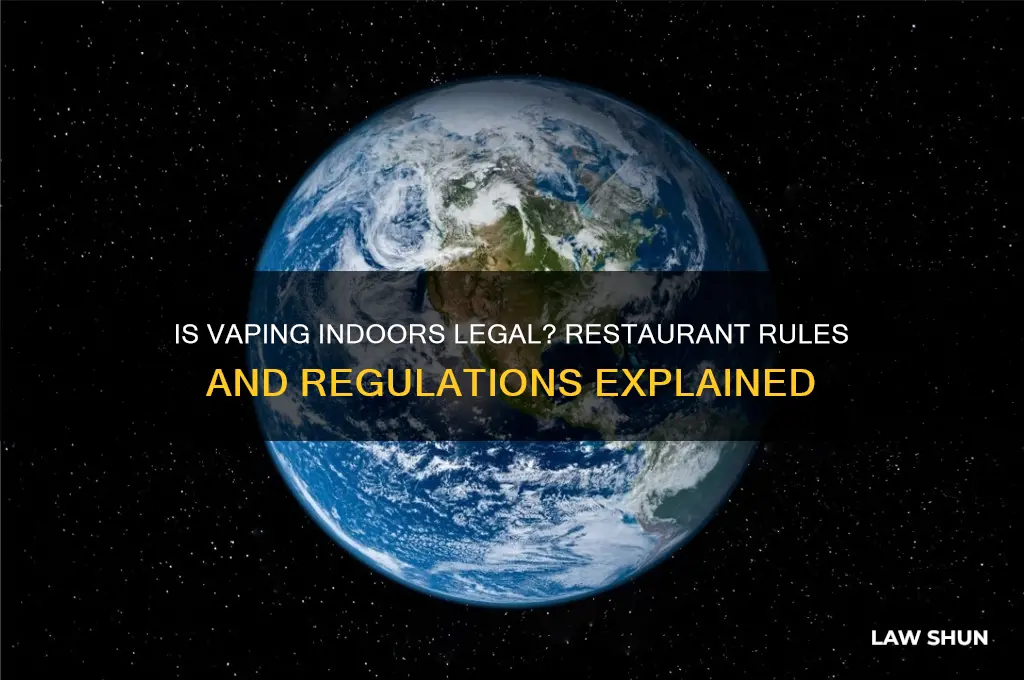is it against the law to vape inside a returanut