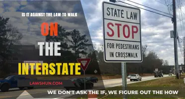 Is Walking on the Interstate Illegal? Understanding the Legal Risks