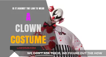 Is Wearing a Clown Costume Legal? Exploring the Law and Limits