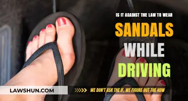 Is Driving in Sandals Legal? Debunking the Footwear Myth