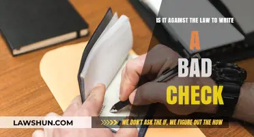 Is Writing a Bad Check Illegal? Understanding the Legal Consequences