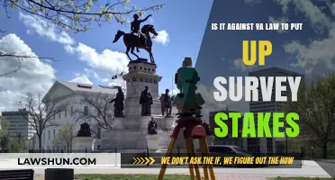 Survey Stakes in Virginia: Legal or Against VA Law?
