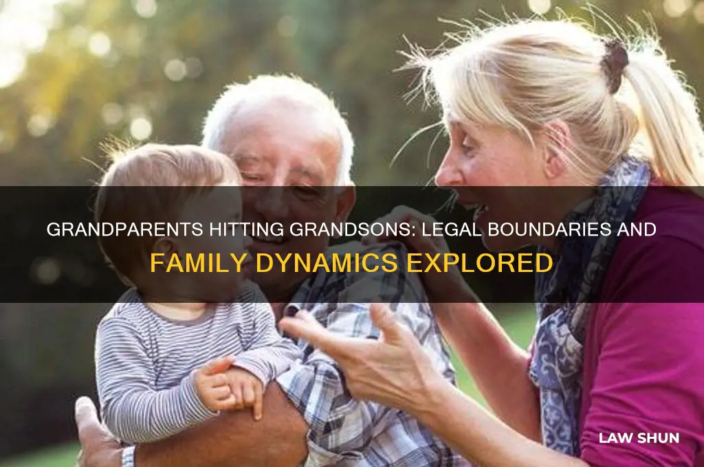 is it aganist the law for grandparents to hit grandsons