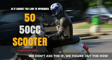 Is Upgrading a 50cc Scooter to Higher CCs Legal?