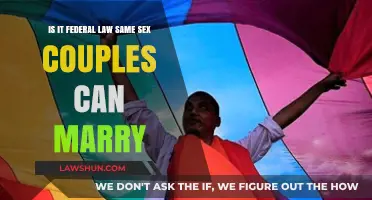 Same-Sex Marriage: Federal Law and Equality