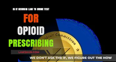 Georgia Law and Opioid Prescribing: Urine Testing Requirements Explained