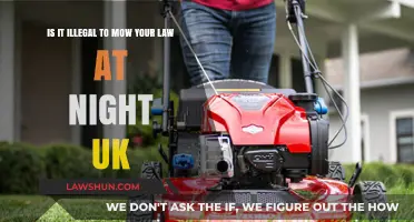 Nighttime Mowing: Is It Legal in the UK?
