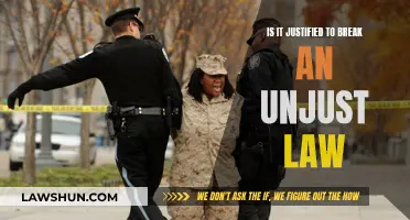 Unjust Law: Justifiable to Break?