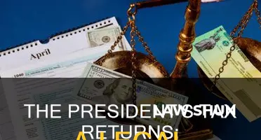 is it law for president to show tax returns