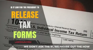 The President's Tax Forms: A Legal Obligation?