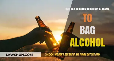 Cullman County, Alabama Alcohol Laws: Is Bagging Required?