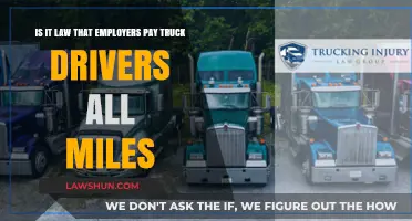 Are Employers Legally Required to Pay Truck Drivers for All Miles?