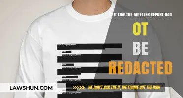 Was the Mueller Report's Redaction Legally Required? Unpacking the Law