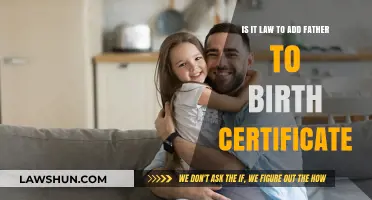 Is Adding Father's Name to Birth Certificate Legally Required?