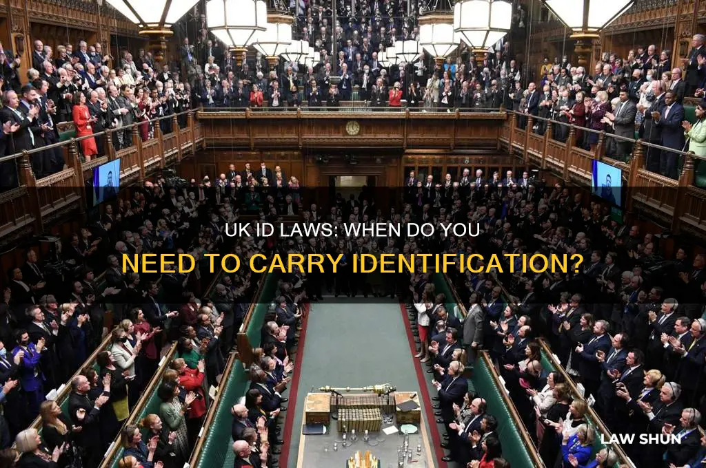 is it law to carry id in uk