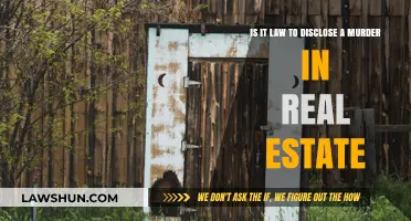 Legal Obligations: Must Real Estate Sellers Disclose Past Murders?